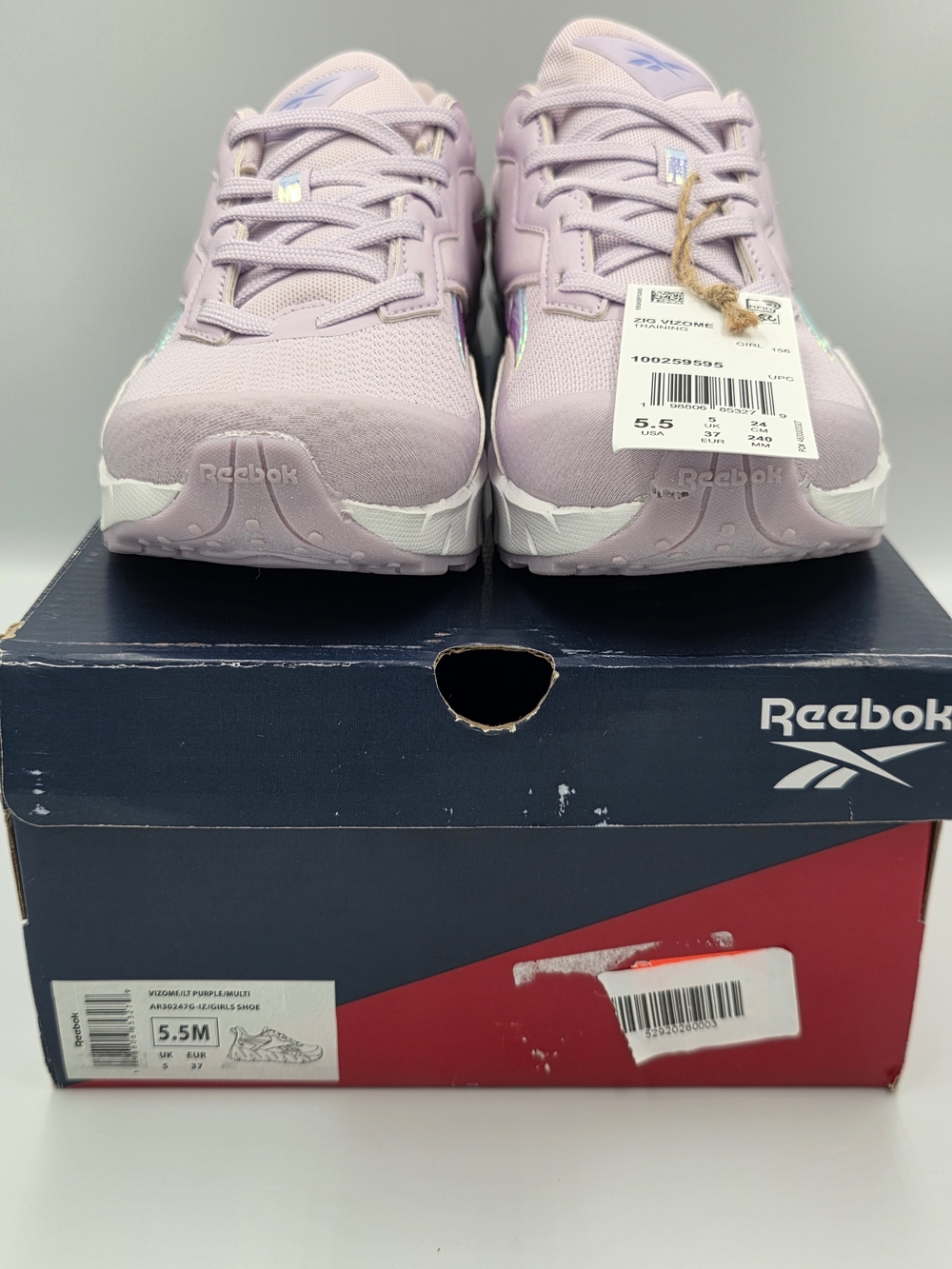 Reebok Zig Vizome-Size 5.5Y/7 Womens